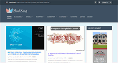 Desktop Screenshot of mashking.net